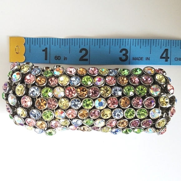 Bracelet stretch multi colored BLING - Picture 5 of 6